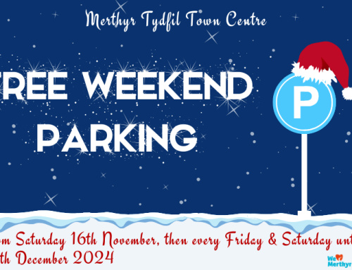 Free Weekend Parking Returns to Merthyr Town Centre for Christmas 2024